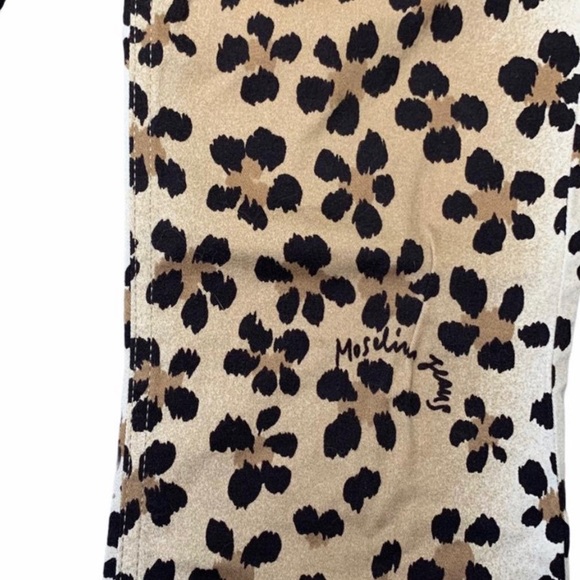 Moschino Leopard Print Crop Jeans - Picture 3 of 5